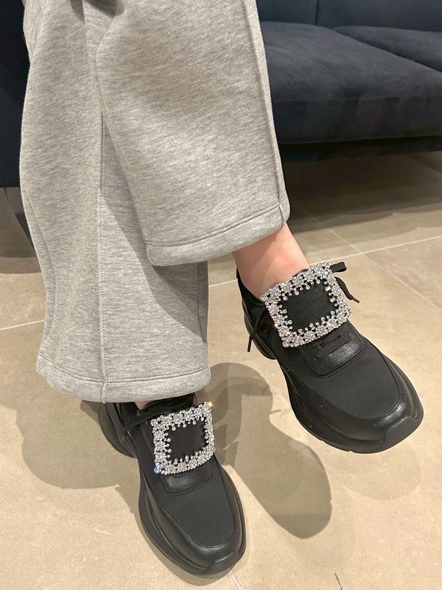 CELFORD「ビジュー付きインソールスニーカー」|スニーカー|