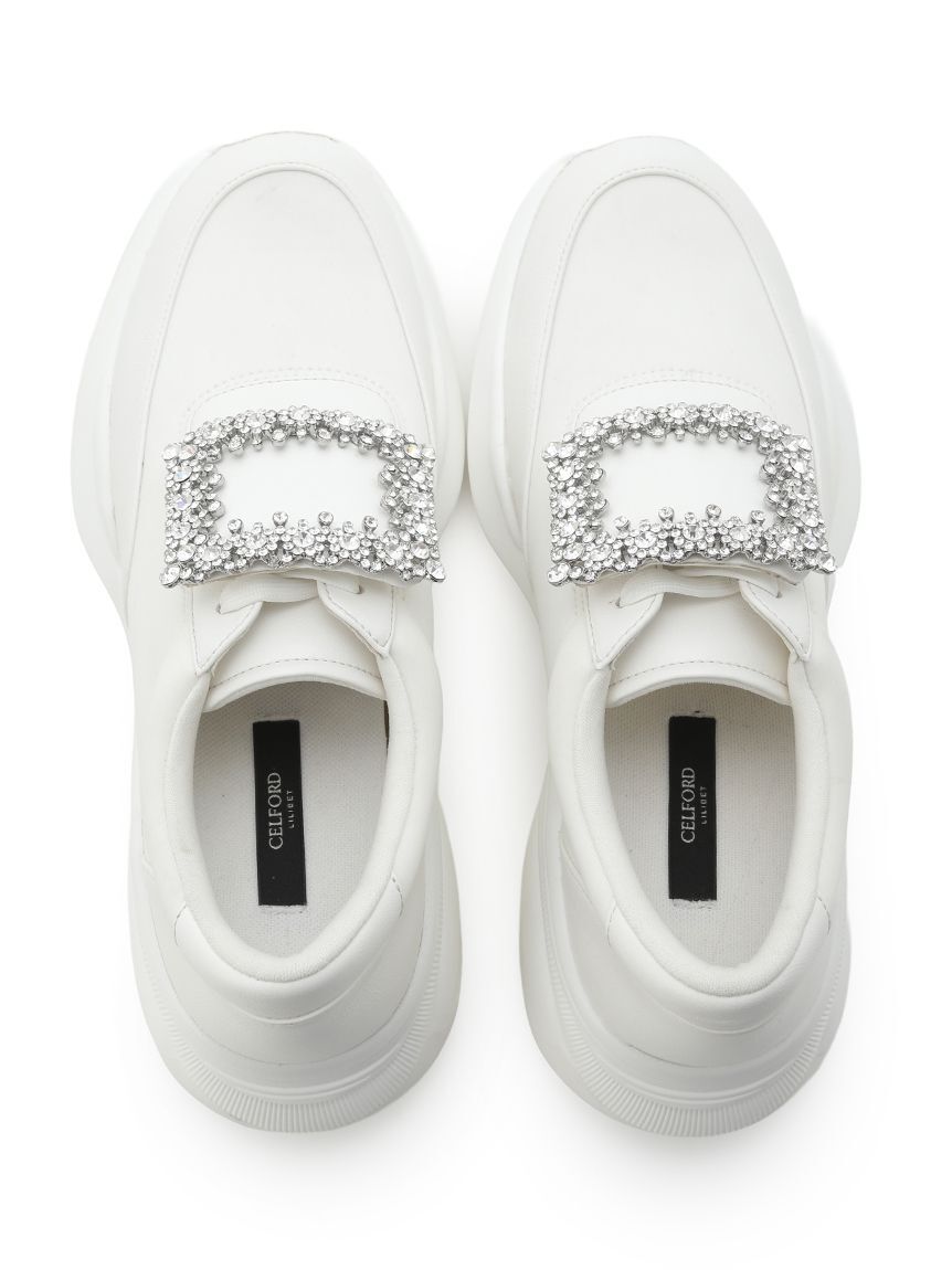 CELFORD「ビジュー付きインソールスニーカー」|スニーカー|