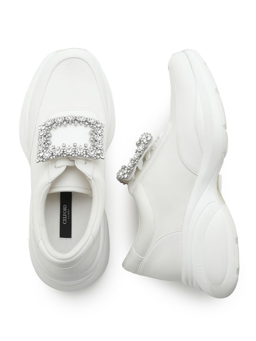 CELFORD「ビジュー付きインソールスニーカー」|スニーカー|