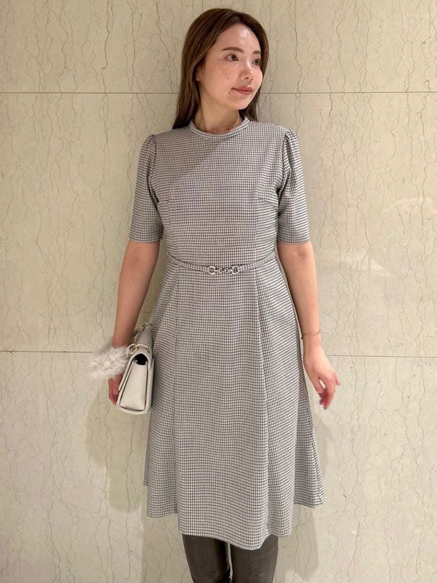 CELFORD「ベルト付きミニワンピース」|ワンピース|