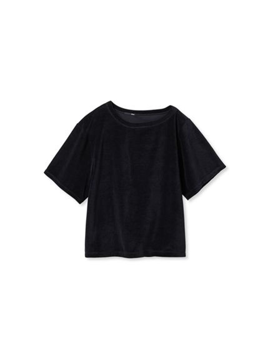 styling/「【WEB限定カラーあり】【セットアップ対応】アシンメトリーベロアトップス」|Tシャツ・カットソー|
