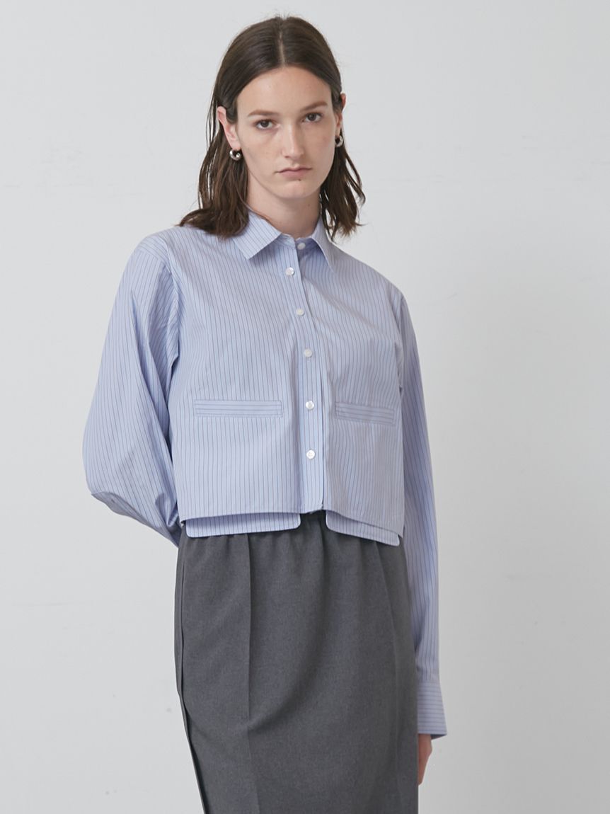 styling/「カットオフショートシャツ」|シャツ・ブラウス|