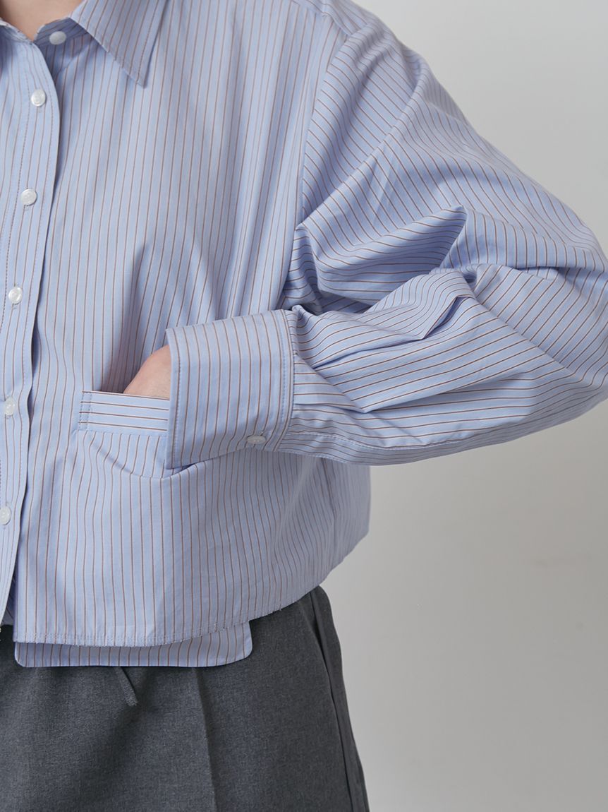 styling/「カットオフショートシャツ」|シャツ・ブラウス|