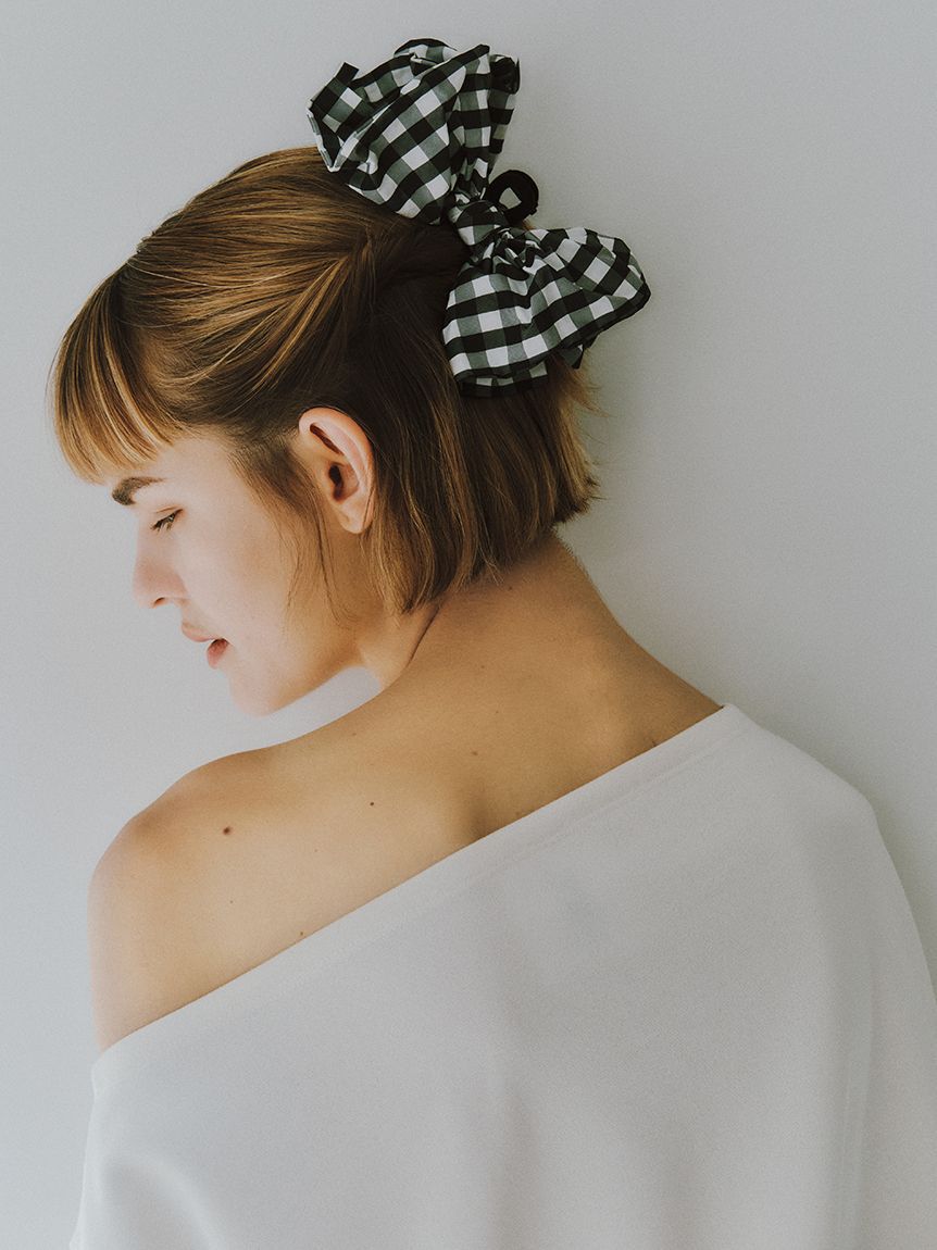 styling/「【TRESS&times;styling/】Ruban Ribbon Clip」|ヘアバンド|WHT