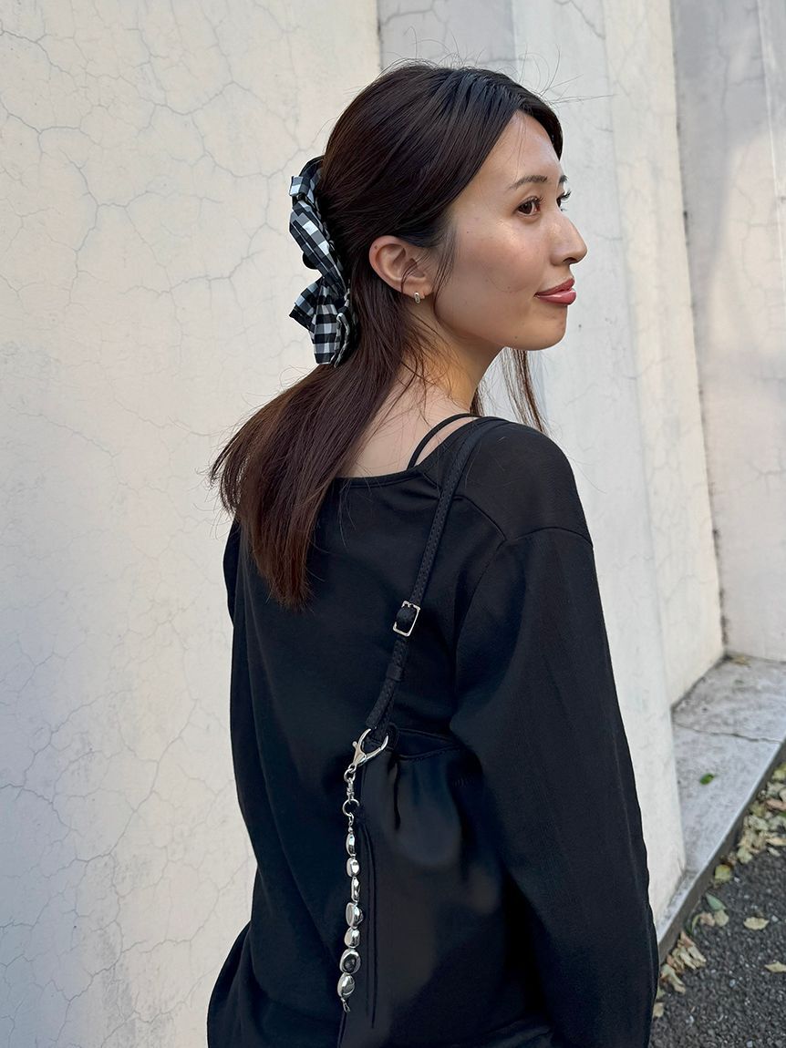styling/「【TRESS&times;styling/】Ruban Ribbon Clip」|ヘアバンド|