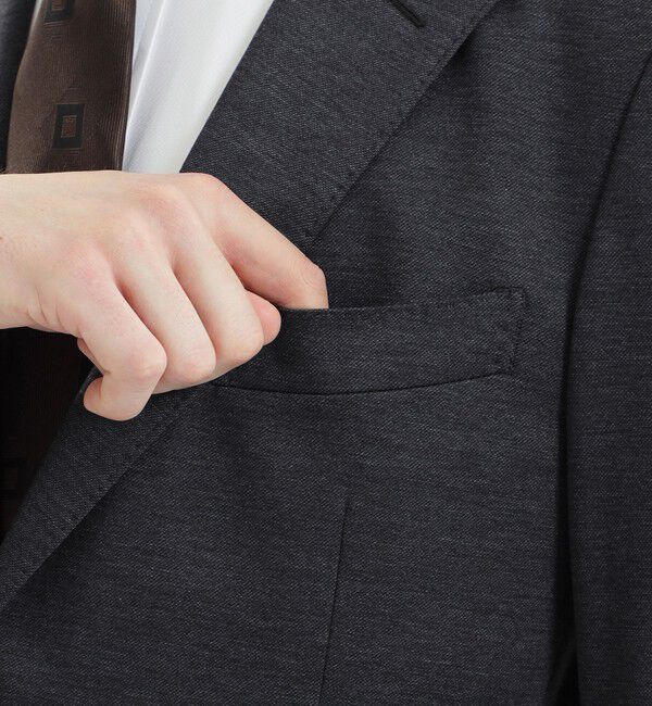 MACKINTOSH PHILOSOPHY「トロッター ジャケット#114 ツイルプリントポンチ」|テーラードジャケット|