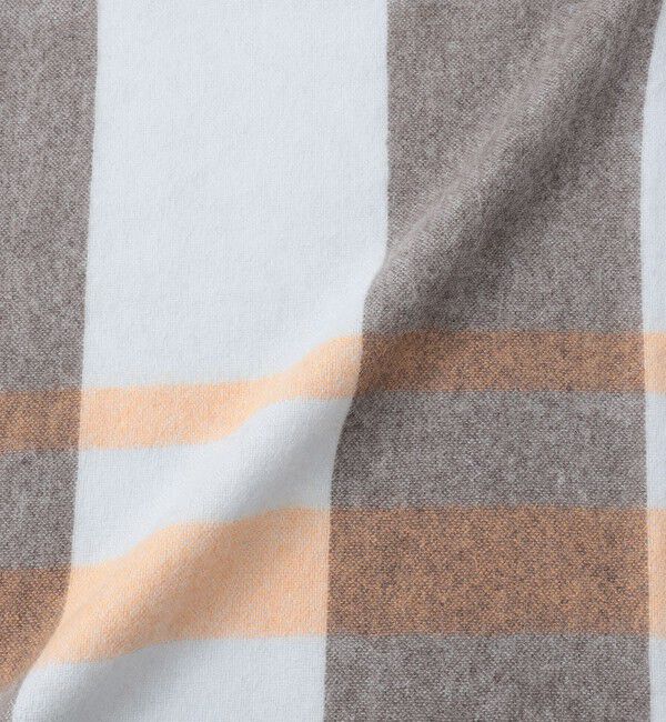 MACKINTOSH PHILOSOPHY「ウォッシャブルカシミヤカラーブロックストール」|ストール|