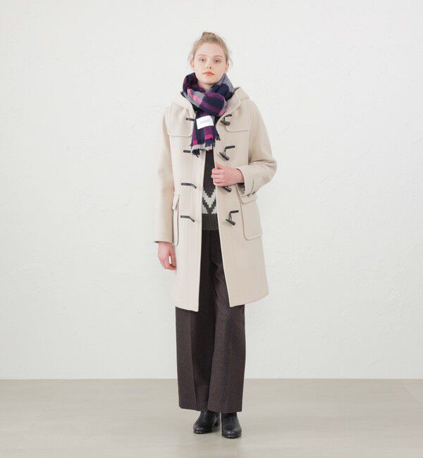 MACKINTOSH PHILOSOPHY「ウォッシャブルカシミヤカラーブロックストール」|ストール|