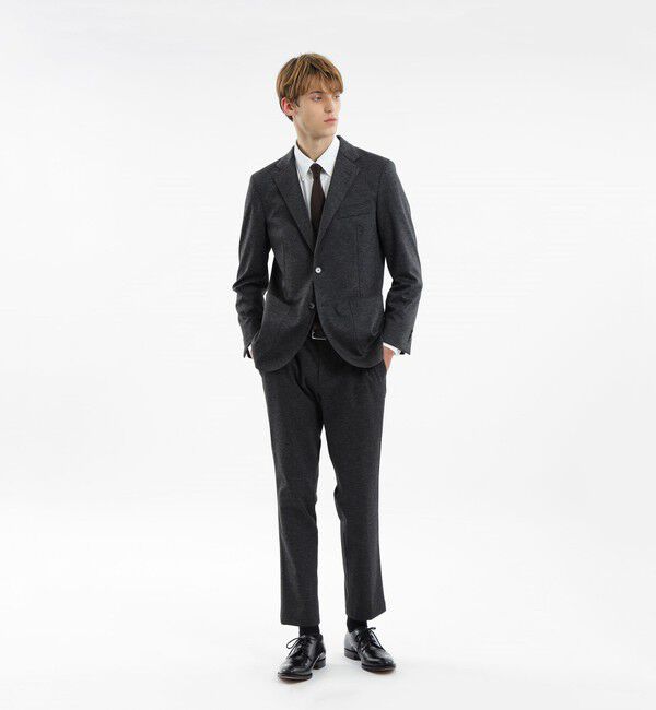 MACKINTOSH PHILOSOPHY「テーラードジャージー ジャケット 4WAYシャークスキンジャージー」|テーラードジャケット|