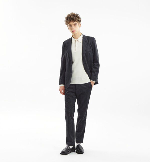 MACKINTOSH PHILOSOPHY「テーラードジャージー ジャケット 4WAYシャークスキンジャージー」|テーラードジャケット|