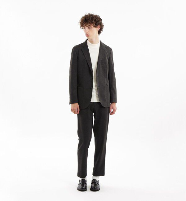 MACKINTOSH PHILOSOPHY「テーラードジャージー ジャケット 4WAYシャークスキンジャージー」|テーラードジャケット|