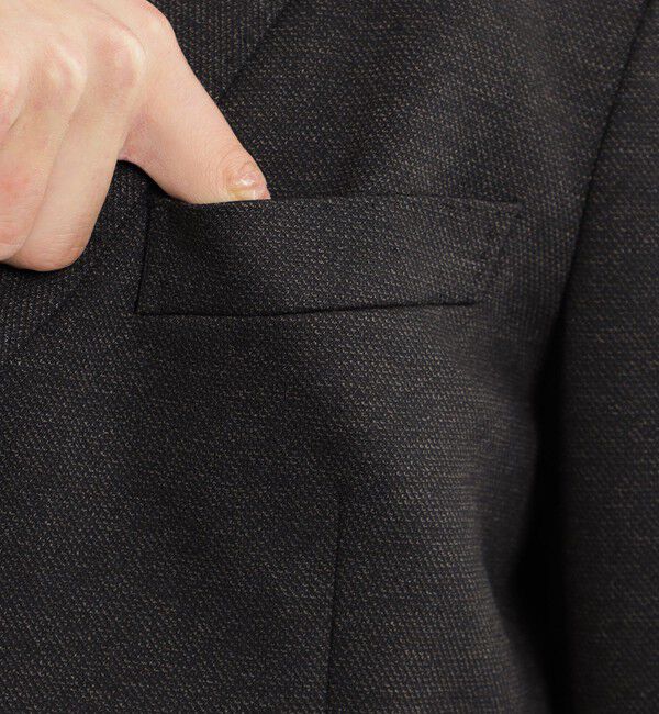 MACKINTOSH PHILOSOPHY「テーラードジャージー ジャケット 4WAYシャークスキンジャージー」|テーラードジャケット|