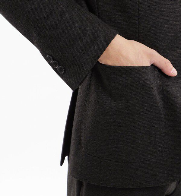 MACKINTOSH PHILOSOPHY「テーラードジャージー ジャケット 4WAYシャークスキンジャージー」|テーラードジャケット|