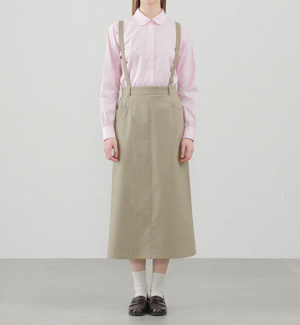 MACKINTOSH PHILOSOPHY「ソフトギャバジンサスペンダースカート」|スカート|