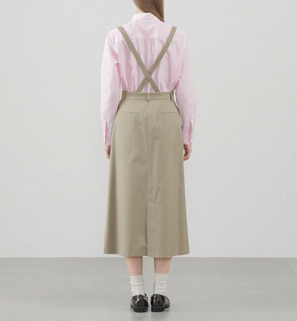 MACKINTOSH PHILOSOPHY「ソフトギャバジンサスペンダースカート」|スカート|
