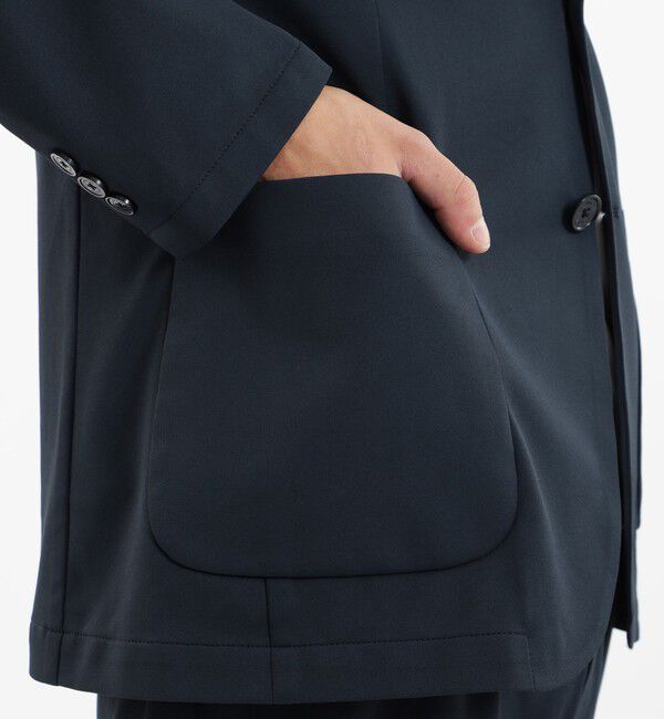 MACKINTOSH PHILOSOPHY「【TROTTER with MOONRAKERS 】トロッター ジャケット ポリエステルカノコジャージー」|テーラードジャケット|