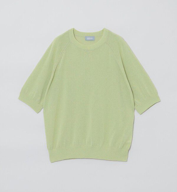 MACKINTOSH PHILOSOPHY「GREY LABEL リネンミックスシアーニット」|ニット・セーター|グリーン