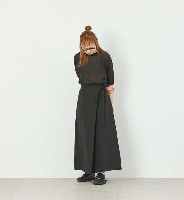 MACKINTOSH PHILOSOPHY「GREY LABEL リネンミックスシアーニット」|ニット・セーター|