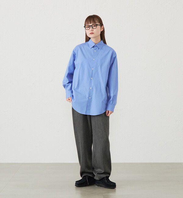 MACKINTOSH PHILOSOPHY「GREY LABEL 【THOMAS MASON】レギュラーカラーシャツ」|シャツ・ブラウス|