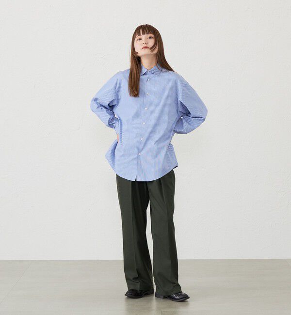 MACKINTOSH PHILOSOPHY「GREY LABEL 【THOMAS MASON】レギュラーカラーシャツ」|シャツ・ブラウス|