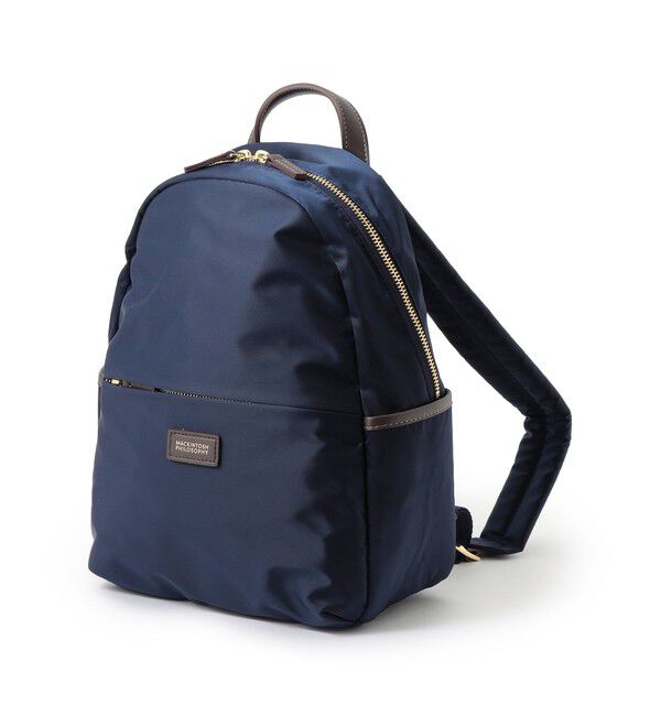 MACKINTOSH PHILOSOPHY「【WEB限定】バックパック ラウンド」|リュック|ネイビー