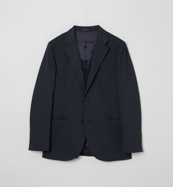 MACKINTOSH PHILOSOPHY「テーラードジャージー ジャケット メランジジャージー」|テーラードジャケット|ネイビー