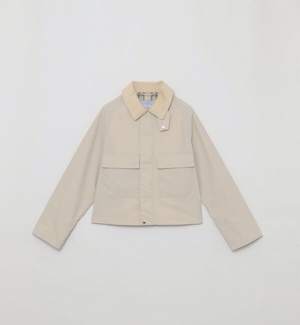 MACKINTOSH PHILOSOPHY「【アニチューブ掲載】GREY LABEL【SOMERFORD SHORT(サマーフォード ショート)】ライトタフタ」|ブルゾン・スタジャン|ベージュ