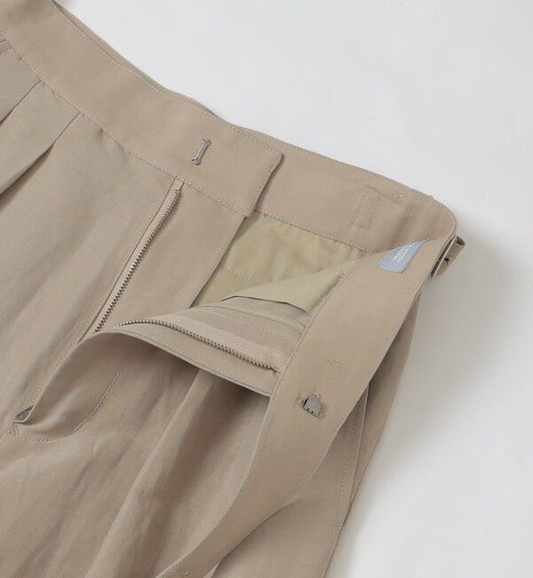 MACKINTOSH PHILOSOPHY「GREY LABEL リネンナイロングルカパンツ」|スラックス|