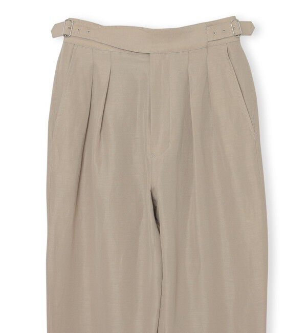 MACKINTOSH PHILOSOPHY「GREY LABEL リネンナイロングルカパンツ」|スラックス|