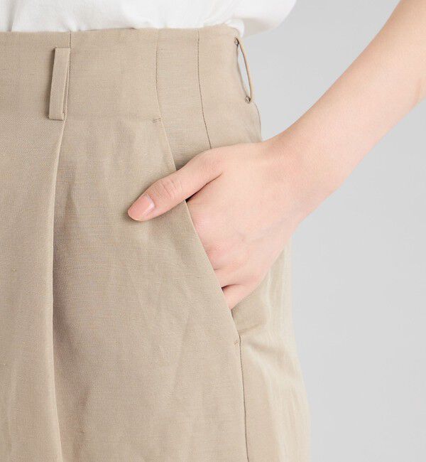 MACKINTOSH PHILOSOPHY「GREY LABEL リネンナイロンスカート」|スカート|