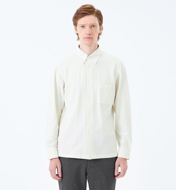 MACKINTOSH PHILOSOPHY「シャンブレーネル スクエアボタンダウン」|シャツ・ブラウス|