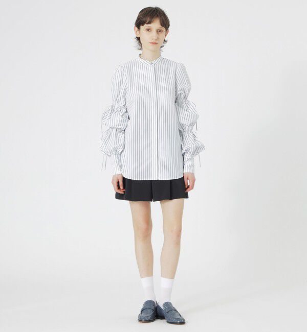  「【手洗い可】キャンディスリーブシャツ」|シャツ・ブラウス|