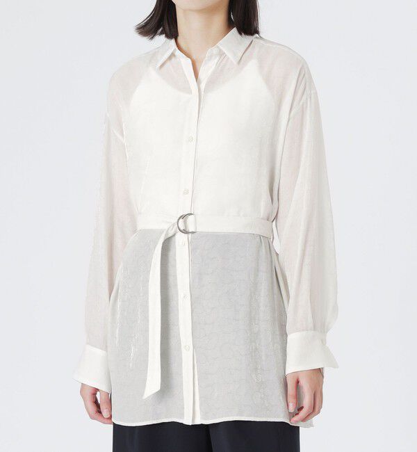  「シアージャカードシャツ」|シャツ・ブラウス|