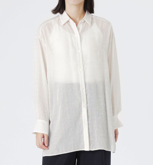  「シアージャカードシャツ」|シャツ・ブラウス|