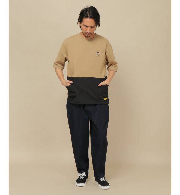 ikka「Healthknit Product ヘルスニット DOORS バイカラーT」|Tシャツ・カットソー|