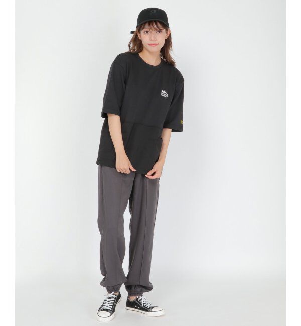 ikka「Healthknit Product ヘルスニット DOORS バイカラーT」|Tシャツ・カットソー|