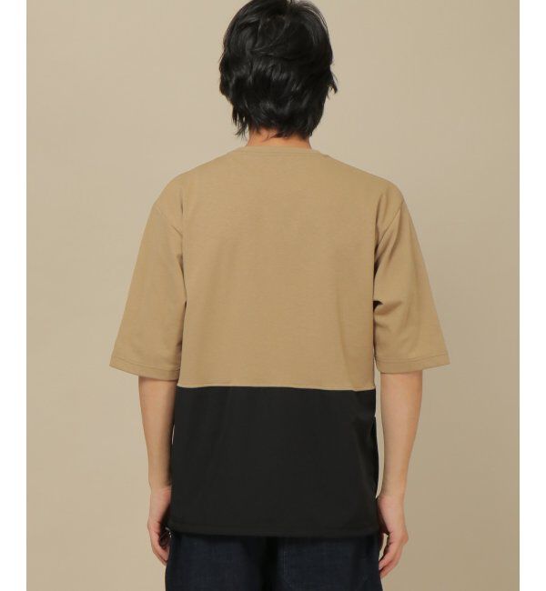 ikka「Healthknit Product ヘルスニット DOORS バイカラーT」|Tシャツ・カットソー|