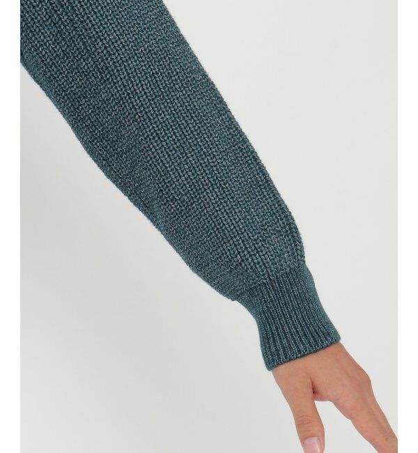 ikka「抗菌アゼクルーネックニット」|プルオーバー|