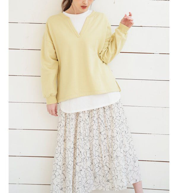 ikka「【ヒルナンデス紹介商品】割繊(かっせん)消しプリーツスカート」|スカート|