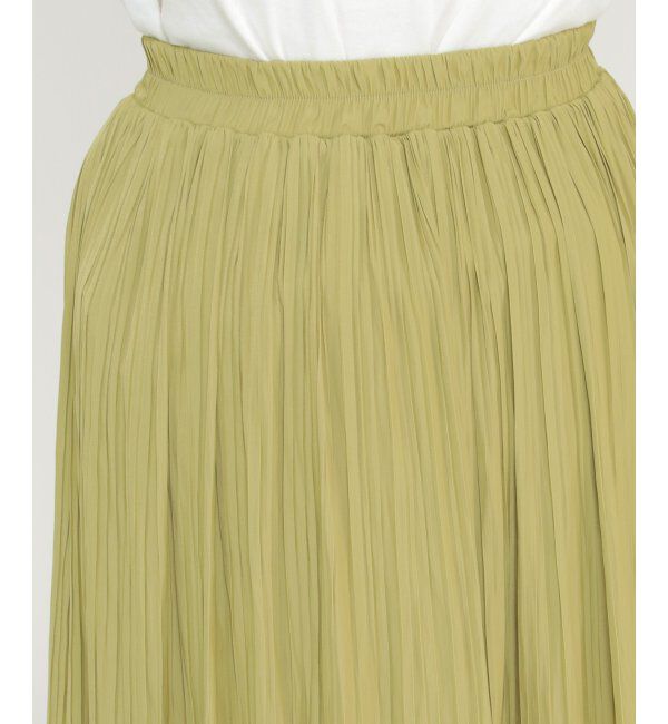 ikka「【ヒルナンデス紹介商品】割繊(かっせん)消しプリーツスカート」|スカート|