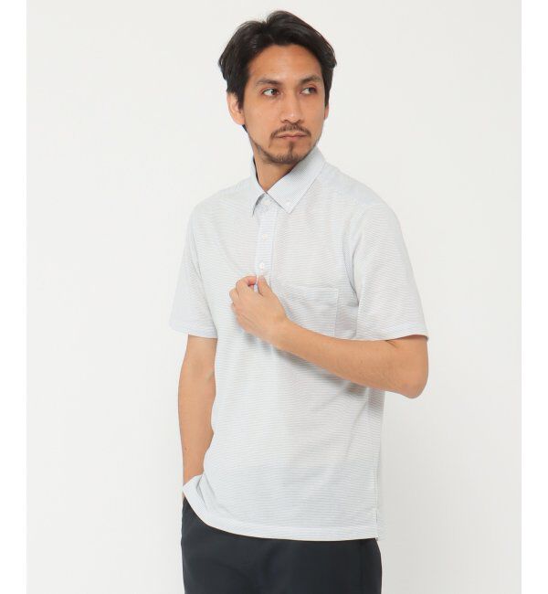 IKKA LOUNGE「ALTIMA ボタンダウンポロシャツ」|Tシャツ・カットソー|
