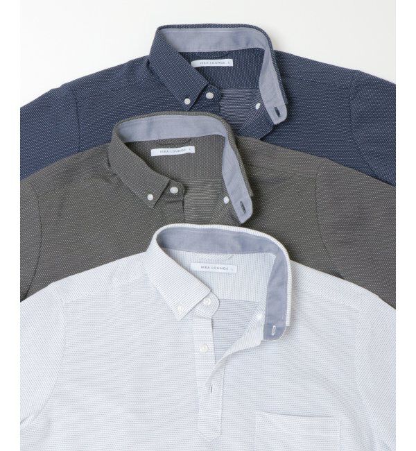 IKKA LOUNGE「ALTIMA ボタンダウンポロシャツ」|Tシャツ・カットソー|