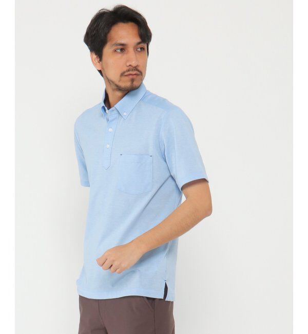 IKKA LOUNGE「ALTIMA ボタンダウンポロシャツ」|Tシャツ・カットソー|