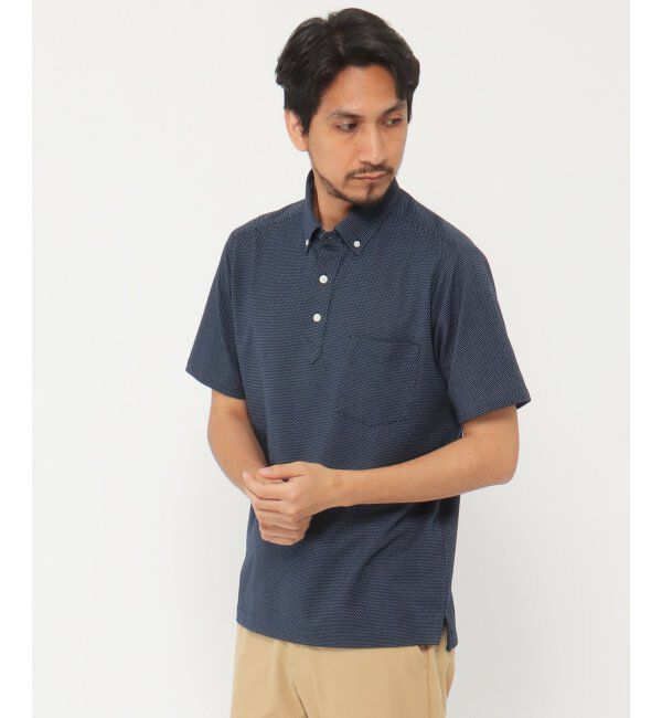 IKKA LOUNGE「ALTIMA ボタンダウンポロシャツ」|Tシャツ・カットソー|