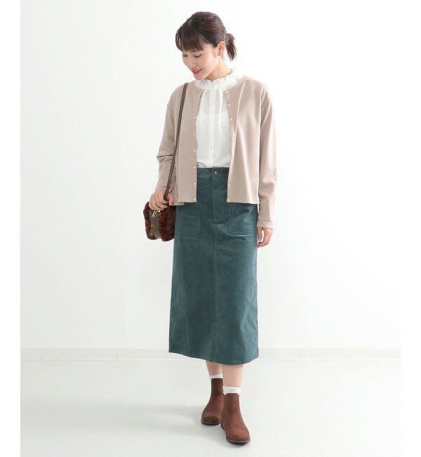 ikka「コーデュロイスカート」|スカート|