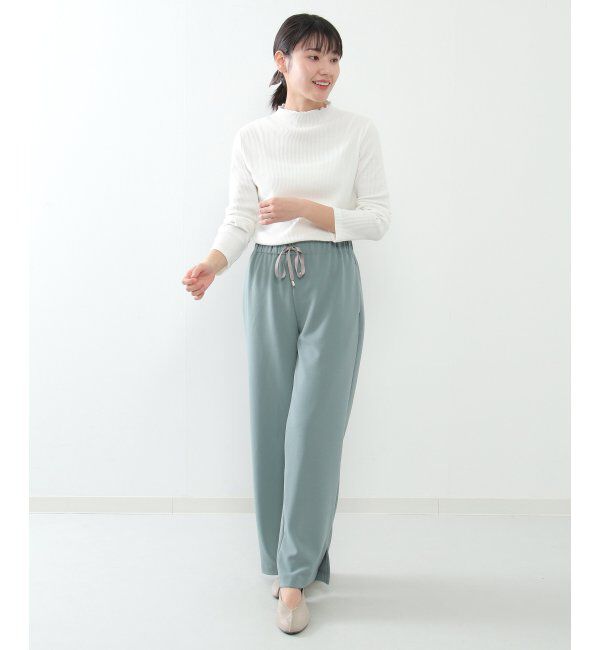 ikka「サンカクテレコ長袖T」|Tシャツ・カットソー|