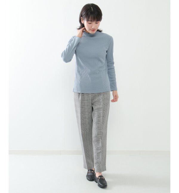 ikka「サンカクテレコ長袖T」|Tシャツ・カットソー|