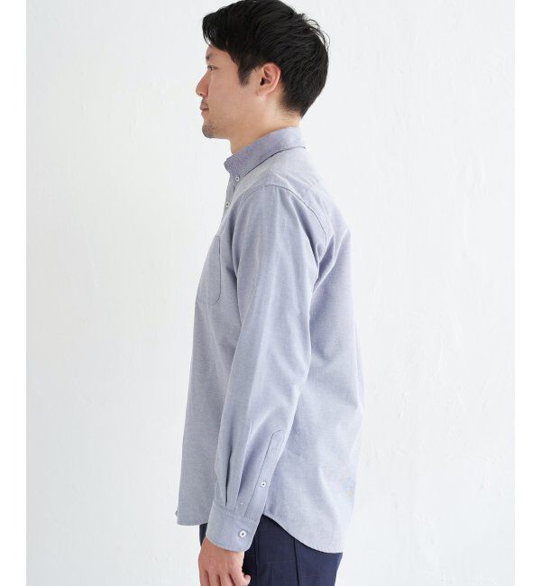 ikka「イージーケアオックスボタンダウンシャツ」|シャツ・ブラウス|