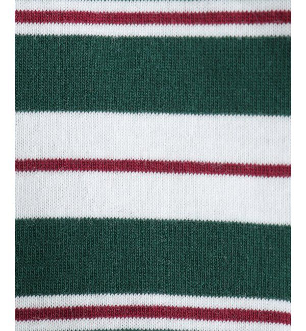 ikka kids「切り替えボーダーラガーTシャツ（120~160cm）」|Tシャツ・カットソー|