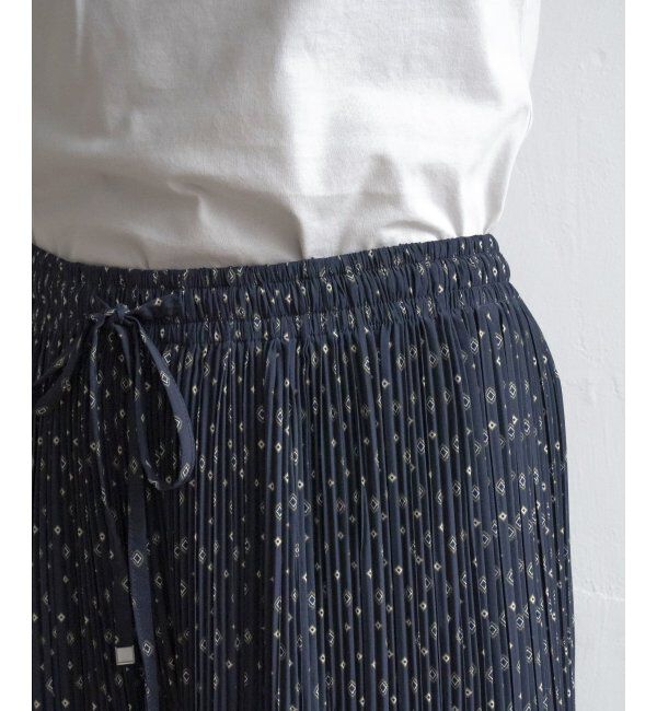 ikka「さらっとプリーツワイドパンツ」|その他|